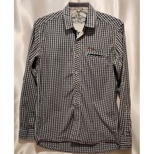 Vintage Killer Jeans Company L Shirt Mens Buttonup Longsleeve